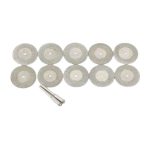 10 Mini Disques 30mm Épaisseur 0.30mm - SGSQ8209 | SGS Q