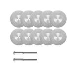 10 Mini Disques 50mm Épaisseur 0.30mm - SGSQ8210 | SGS Q