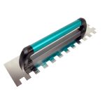Taloche dentée inox 120X480mm 20X20mm, manche allum – PTSM20 | BIHUI