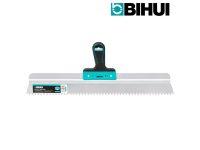 Spatule lame inox dentée 600mm 6X6mm – PTKNQ6 | BIHUI