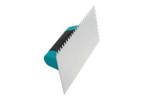 Taloche dentée inox 120X280mm 8X8mm, Manche TPR - PTSD08 | BIHUI – Image 2