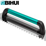 Taloche dentée inox 120X480mm 10X10mm, manche allum - PTSM10 | BIHUI – Image 3