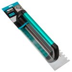 Taloche dentée inox 120X480mm 10X10mm, manche allum - PTSM10 | BIHUI – Image 4